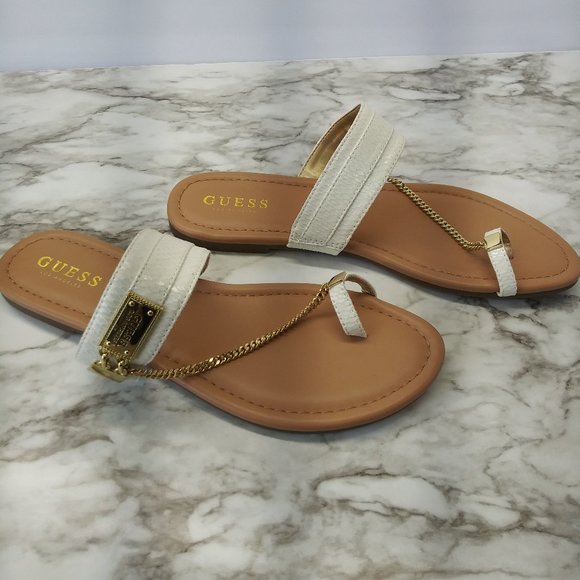 GUESS Landen Chain Sandals size 10 - Picture 6 of 8